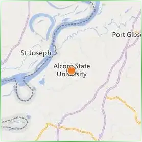 Alcorn State University Location Map Alcorn State University Location Map