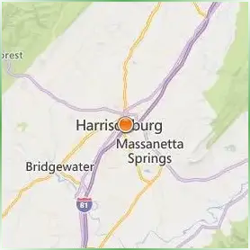 James Madison University Location Map James Madison University Location Map