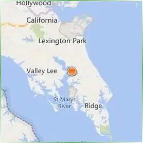 St Mary's College of Maryland Location Map St Mary's College of Maryland Location Map