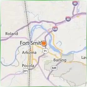 University of Arkansas Fort Smith Location Map University of Arkansas Fort Smith Location Map