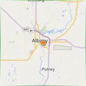 Albany State University Location Map