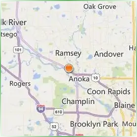 Anoka Technical College Location Map Anoka Technical College Location Map