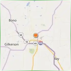 Arkansas State University Location Map Arkansas State University Location Map