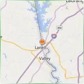 Point University Location Map