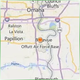 Bellevue University Location Map Bellevue University Location Map