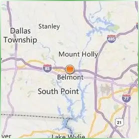 Belmont Abbey College Location Map Belmont Abbey College Location Map