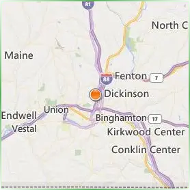 SUNY Broome Community College Location Map SUNY Broome Community College Location Map