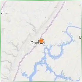Bryan College Dayton Location Map