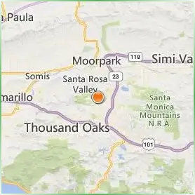 California Lutheran University Location Map California Lutheran University Location Map