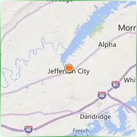 Carson Newman University Location Map Carson Newman University Location Map