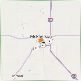Central Christian College of Kansas Location Map Central Christian College of Kansas Location Map