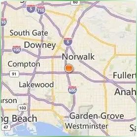 Cerritos College Location Map Cerritos College Location Map