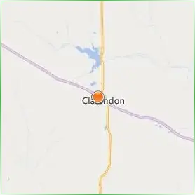 Clarendon College Location Map