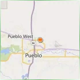Colorado State University Pueblo Location Map Colorado State University Pueblo Location Map