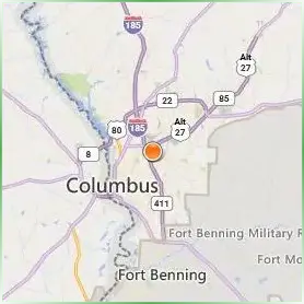 Columbus State University Location Map Columbus State University Location Map