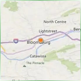 Commonwealth University of Pennsylvania Location Map Commonwealth University of Pennsylvania Location Map