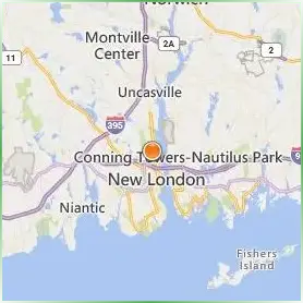 Connecticut College Location Map Connecticut College Location Map