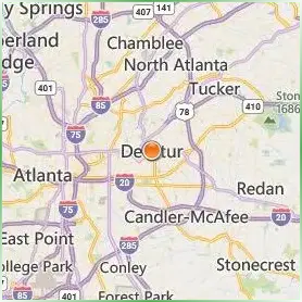 DeVry University Georgia Location Map DeVry University Georgia Location Map