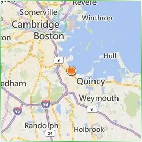 Eastern Nazarene College Location Map Eastern Nazarene College Location Map