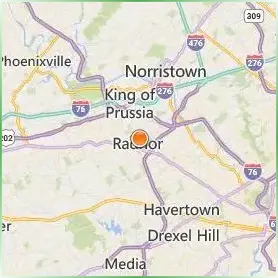 Eastern University Location Map