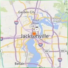 Florida State College at Jacksonville Location Map Florida State College at Jacksonville Location Map