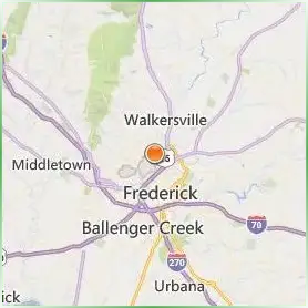 Frederick Community College Location Map Frederick Community College Location Map