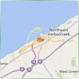 Gannon University Location Map Gannon University Location Map