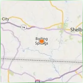 Gardner Webb University Location Map Gardner Webb University Location Map