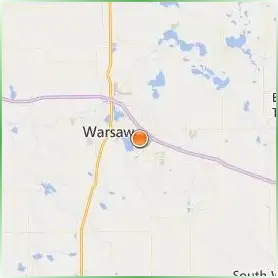 Grace College and Theological Seminary Location Map