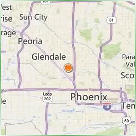 Grand Canyon University Location Map