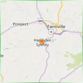 Hampden Sydney College Location Map Hampden Sydney College Location Map