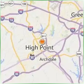 High Point University Location Map High Point University Location Map