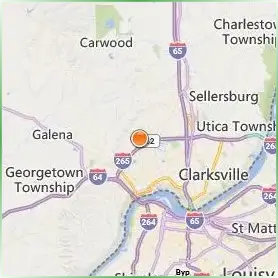 Indiana University Southeast Location Map Indiana University Southeast Location Map