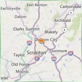 Johnson College Location Map Johnson College Location Map