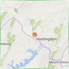 Juniata College Location Map Juniata College Location Map