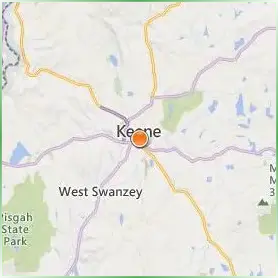 Keene State College Location Map Keene State College Location Map