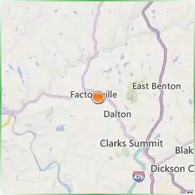 Keystone College Location Map Keystone College Location Map