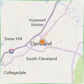 Lee University Location Map Lee University Location Map