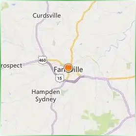 Longwood University Location Map Longwood University Location Map