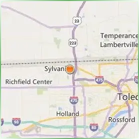 Lourdes University Location Map Lourdes University Location Map