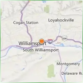 Lycoming College Location Map