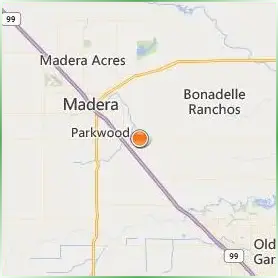 Madera Community College Location Map