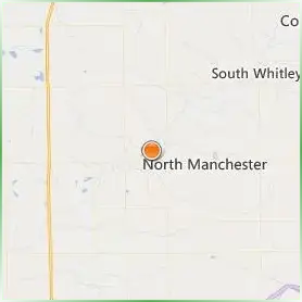 Manchester University Location Map Manchester University Location Map