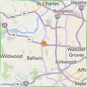 Maryville University of Saint Louis Location Map Maryville University of Saint Louis Location Map