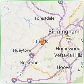Miles College Location Map Miles College Location Map