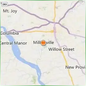 Millersville University of Pennsylvania Location Map Millersville University of Pennsylvania Location Map