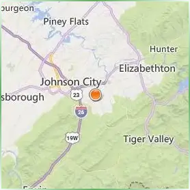 Milligan College Location Map Milligan College Location Map