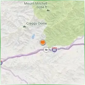 Montreat College Location Map