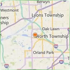 Moraine Valley Community College Location Map