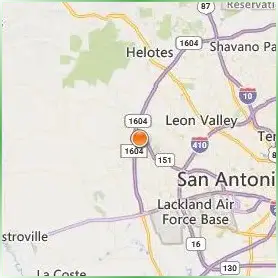 Northwest Vista College Location Map